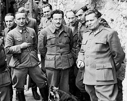 Josip Broz Tito, a jugoszláv partizánok vezére
